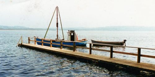 Anlægning af ny bådebro i Furesøen